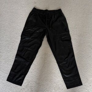 Revamped Black Jogger Pants